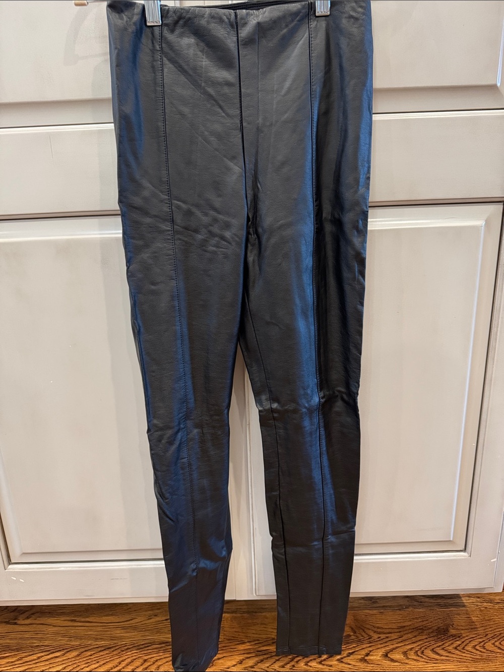 Lysse Black Faux Leather Leggings